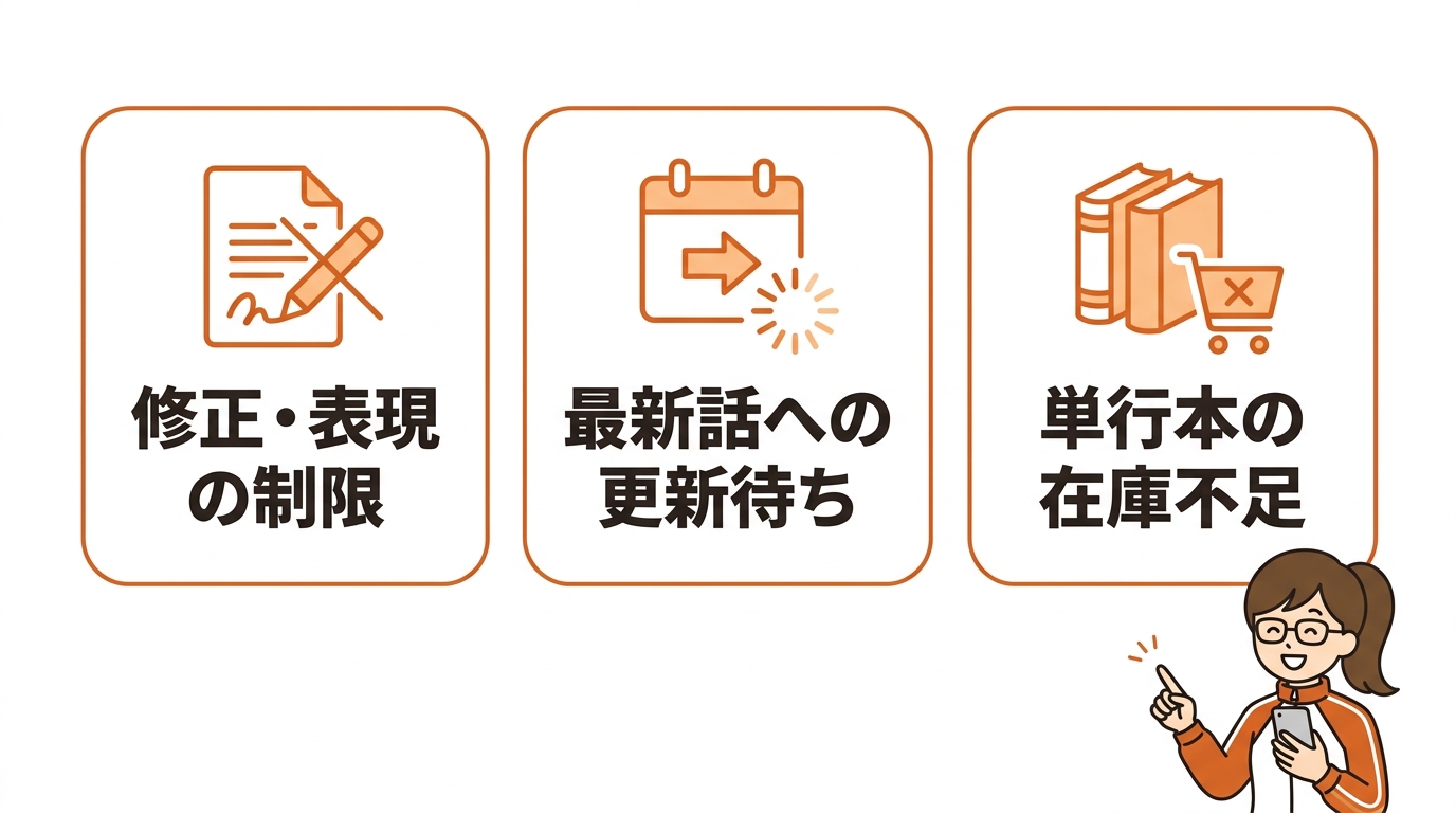 よわよわ先生を読む前に知るデメリット3つ