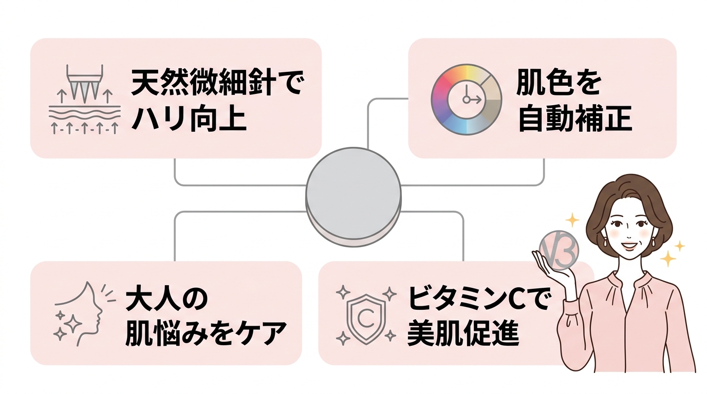 v3 ファンデーション 口コミ 50 代の基本情報と特徴