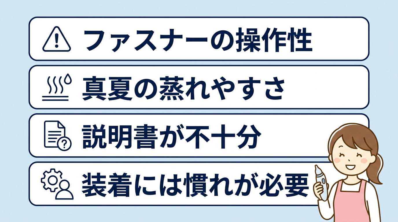 べべスワン抱っこ紐の悪い口コミ
